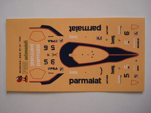 Decals kit brabham bmw - decals,