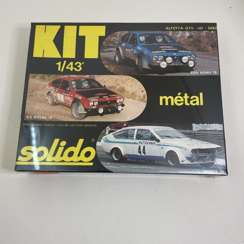 Solido kit alfetta - solido, ref